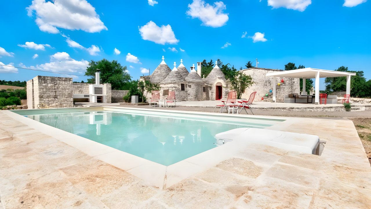 Der Trullo mit Pool · 2