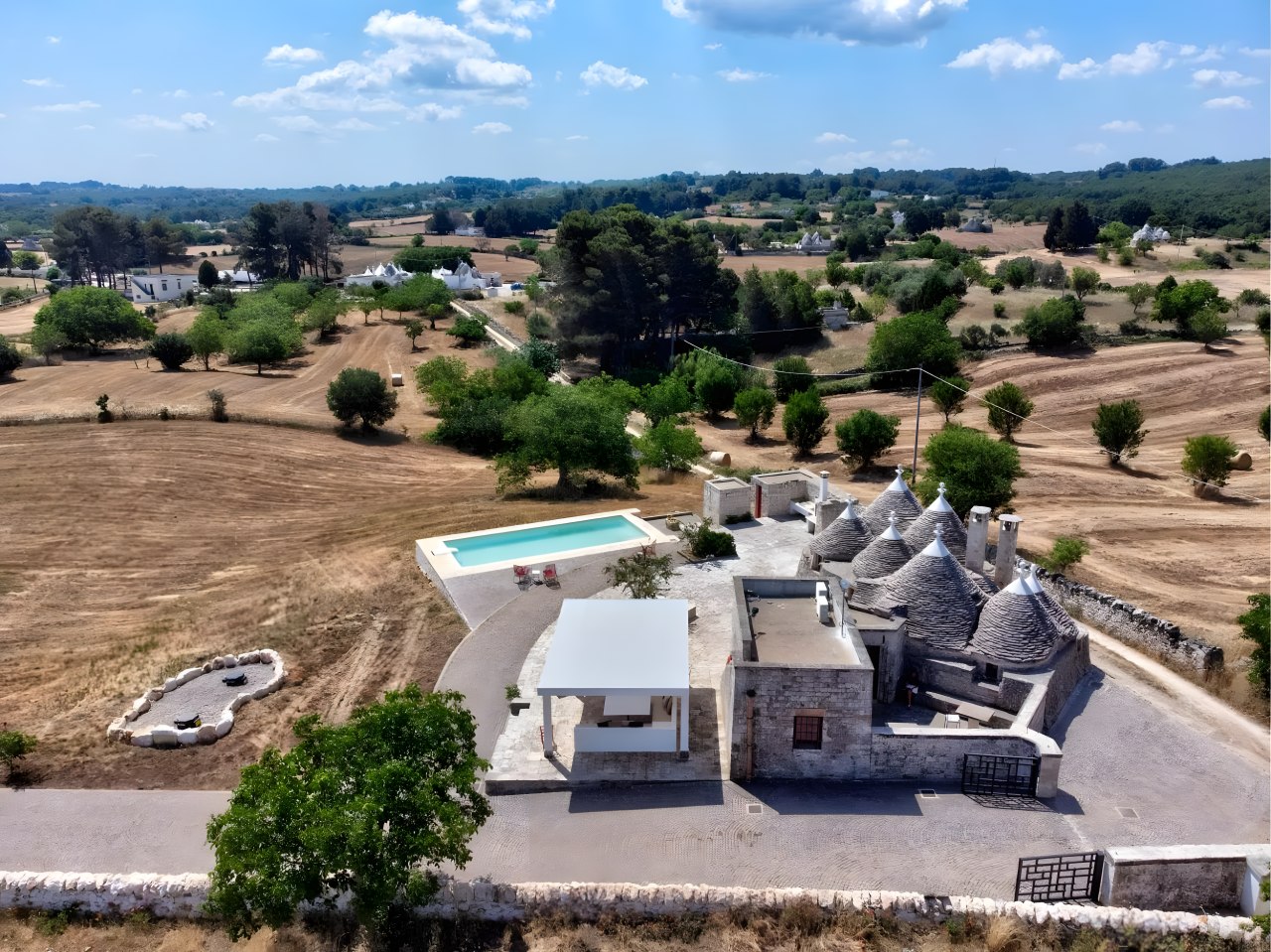 Der Trullo mit Pool · 1